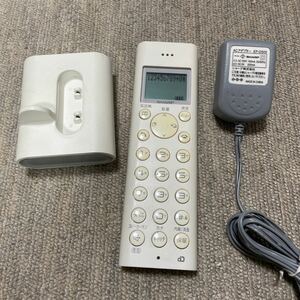 SHARP 子機 JD-K4C1-w現状品