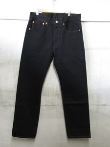 美品 Levi's リーバイス 501 W31/L32 デニム エジプト製 ブラック 管理5R1121L-S1