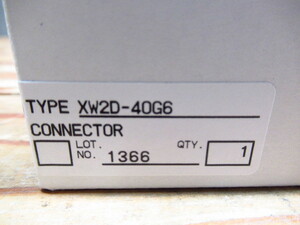 新品未使用 OMRON オムロン コネクタ端子台変換ユニット XW2D-40G6 3個セット 管理5Z1029Z-A9