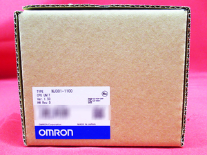未使用品 OMRON オムロン NJ301-1100 CPUユニット 管理5B1110D-A8