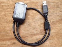 OMRON オムロン CS1W-CIF31 USB-シリアル変換ケーブル (D-subタイプ) ◎箱なし◎ 管理5K1019D-YP01_画像2