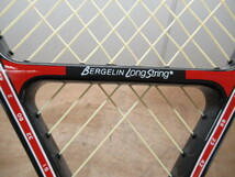 未使用品 McGREGOR マクレガー BERGELIN LONG STRING K1975 テニス ラケット L4 4 1/4 ケース付き 管理5Y1123M-H05_画像6