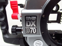 SEA&SEA DX D70 水中カメラ ハウジング レンズ付き OPD-LH170 Athena ダイビング 管理5J1124C-X1_画像3