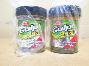 未使用品 Berkley バークレイ ガルプ ワーム Gulp ALIVE 2本 1oz/60g 管理5S1127D-YP04