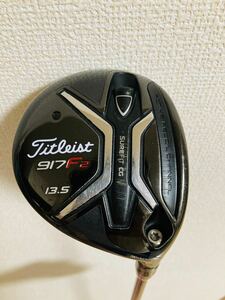 正規品　Titleist タイトリスト フェアウェイウッド　917 F2 13.5 フレックスS ツアーAD MJ6S ※ヘッドカバー 、レンチ無し