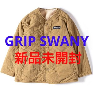 新品未開封★GRIP SWANY グリップスワニー リバーシブル キルトジャケット GSJ-65 フリース アウトドア コヨーテ L XL 