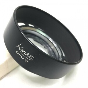 Kenko Series VI Lens Hood + K6-35/2 Ring ケンコー 内径40.5mm ねじ込み式 スリット入りメタルフード アクセサリー 現状品 ／ 03-00579