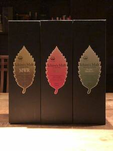 国産 秩父 イチローズモルト Ichiro's Malt リーフシリーズ ウイスキー、DD、MWR、WWR、700ml3種セット箱付き新品