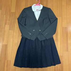 7 8 コスプレ 衣装 冬 制服 上下セット ブレザー ブラウス スカート 東濃実業