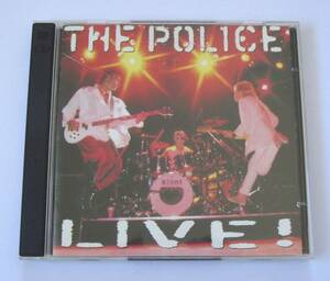 2枚組♪ライブ盤★ ザ・ポリス THE POLICE 『LIVE!』 輸入盤 CD