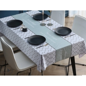 テーブルクロス 90cmx150cm (JOFXT)PVC塩化ビニール 撥水加工 耐油性 耐久性 汚れつきにくいの画像5