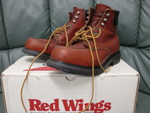 ☆美品☆ Red Wings レッドウイング 8804 SUPER SOLE モックトゥブーツ 8E 処分品です♪_画像1