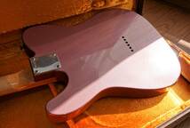 レア＆美品1963Telecaster Relic Fender Custom Shop★Aged Burgundy Mist:カスタムカラー2007年Team Built Limited★ハンドワウンドPU搭載_画像10