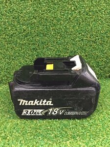 【中古品】makita(マキタ) 18v3.0Ahリチウムイオンバッテリー残量表示無し BL1830(A-47896)　/IT25CQ6Q6HL8