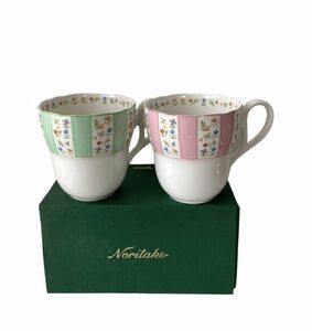 未使用 Noritake ノリタケ マグカップペアセット 9438 TRUE LOVE