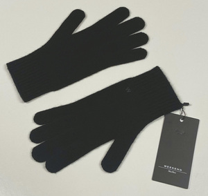  autumn winter new work 45%OFF Max Mara Max Mara cashmere glove black free size [ free shipping ]