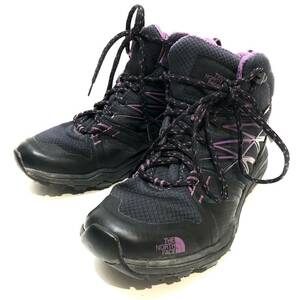 正規品 THE NORTH FACE vibramノースフェイス ビブラムソール トレッキングシューズ GORE-TEX ブラック TCM6 638874 US6.5 レディース 