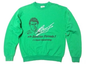 ★ヴィンテージ!!ベネトン★F-1トレーナー46/アレッサンドロナニーニBenetton80's 90'sフォーミュラ1グッズジャケットF1