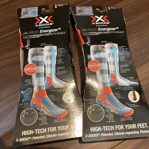 x-socks　x-bionicモーターサイクルツーリングソック2足セットヒョウドウ ふくらはぎ ZAMST C-1 コンプレッションタイツ 