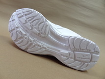スポルディング JN-201 ホワイト 白 23.0cm 3E 男女兼用 ジョギングシューズ 軽量 ゆったり設計 通学 外履き 運動靴 スクールシューズ_画像5