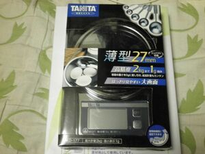 TANITA SCALE WEIGH DECK CAROM -METAL UPTO 2kg MINIMUM 1g KD-177 C