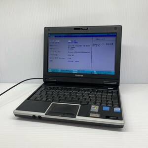 東芝 NB100/H コンパクトサイズ 8.9型ワイド Atomプロセッサー HDD250GB RAM2GB 無線LAN Bluetooth BIOS確認済み