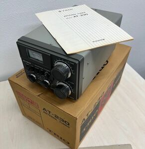 ★極美品 トリオ AT-230 アンテナチューナー SWR パワー計 電力計 コレクターズ クオリティ TS-530 TS-830 Kenwood ケンウッド Trio★