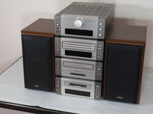 DENON デノン DRA-M7 / DCM-M7/ DMD-M7 / DRR-M7/USC-M7x2コンポ◆現状品