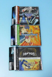 ★2枚組CD 3点セット Technosoft Music Collection★テクノソフト、サンダーフォース、ヘルツォーク、サウンドトラック、サントラ