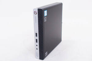 【1円～】Office2021搭載！超超コンパクト快速デスクトップPC！HP ProDesk 400 G4 DM Core i5-8500T メモリ8G SSD256G Win10Pro