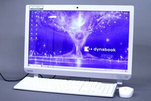 【1円～】Office2021搭載！オンキヨー製高音質スピーカー搭載！dynabook D61/NW i7-4710MQ RAM8GB HDD2TB 21.5FHD Win10