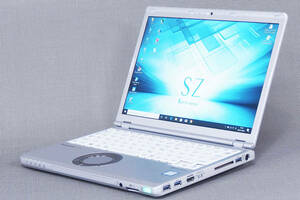 【1円～】Corei7+Office2021搭載 LTE対応モデル！大容量PC Let's note CF-SZ6Z16VS i7-7600U RAM16G SSD512G 12.1WUXGA Win10Proリカバリ