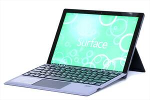 【1円～】第10世代Corei5快速タブレットPC！Surface Pro 7 i5-1035G4 RAM8G SSD256G Win10 Black 新品キーボードカバー追加可能