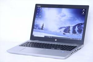 【1円～】使用感少！Corei7+Office2021搭載！2019年モデル！HP ProBook 650 G4 i7-8550U RAM16G SSD256G 15.6FHD Win10リカバリ