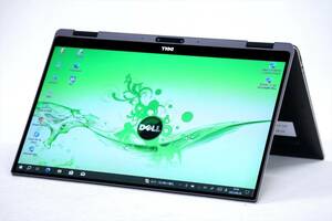 【1円～】使用感少！13.3型狭額縁FHD液晶+第8世代 i5搭載快速タブレットPC！XPS13 9365 2-in-1 i5-8200Y メモリ8G SSD256G 2019年工場出荷