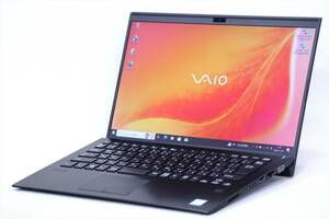 【1円～】2019年モデル！薄型狭額縁14型FHD液晶スタイリッシュPC！VAIO ProPK VJPK11C12N i5-8265U RAM8G SSD256G Win10