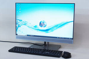 【1円～】贅沢スペック＆スタイリッシュ！Office2021搭載！HP EliteOne 800 G5 Corei5-9500 8G SSD512G 23.8FHD 狭額縁回転 Win10 2020/2製