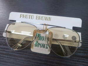 ☆Photo Brown☆サングラス☆☆約38.3ｇ☆現状・保管品☆