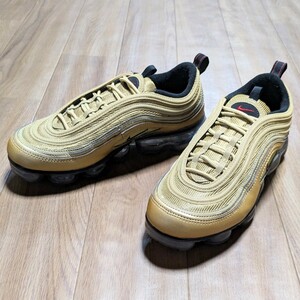 ◆AIR VAPORMAX 97　METALLIC GOLD　AJ7291-700　27cm　美品