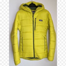 ◆patagonia メンズ・ハイパー・パフ・ジャケット　Sサイズ イエロー パタゴニア_画像1