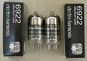 ■NEW19658■ electro-harmonix 6922　新品元箱入２本セット