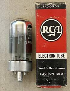 ■NEW19694■ ロクタル管 RCA 7C5（Loctal 6V6GT）新品元箱入