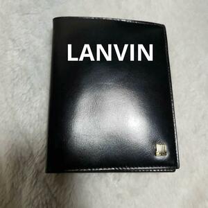 ★LANVIN　ランバン　折り財布　札入れ　小銭入れ無し　送料込み