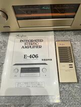 □Accuphase E-406 アキュフェーズ E-406 (中古美品)_画像5