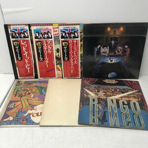 I1113K3 まとめ★ビートルズ THE BEATLES リンゴ・スター LP レコード 7巻セット 音楽 洋楽 / レット・イット・ビー / WINGS 他