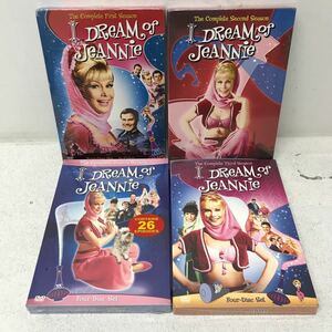 I1128A3 未開封★かわいい魔女ジニー I DREAM OF JeANNIe DVD 4枚組 4巻セット 海外輸入盤 海外ドラマ シーズン1〜4 