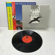 I1130G3 トゥルー・ラヴ TRUE LOVE クレイグ・ランク GRAIG RUHNKE LP レコード 帯付き 音楽 洋楽 国内盤 SUX-243-V テイチク_画像3