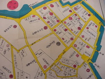 ■袋付き極美品！江戸切絵図彩色版『外桜田絵図 全1枚』桜田門外の変井伊直弼元治元年版カラー古地図江戸城大名武家屋敷道中記浮世絵古書■_画像8