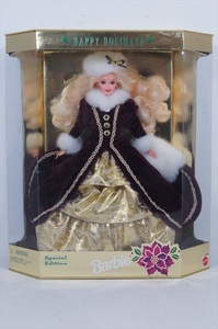 MATTEL HAPPY HOLIDAYS Barbie/ハッピーホリディバービー Special Edition 1996年 当時物 バービー 箱付き[未使用品]