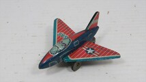 斉藤玩具 Douglas F4D Skyray USAF 0327 ブリキ 1950年代 当時物 日本製 戦闘機 フリクション ミニチュア 飛行機 雑貨_画像1